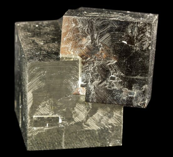 Pyrite Cube Cluster - Navajun, Spain #50222